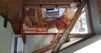 Salon Pierre de Soleil vu de la mezzanine