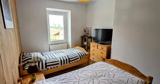 Gite du Clos du Got à Saint Yrieix La Perche en Haute-Vienne - la chambre de l'étage_18