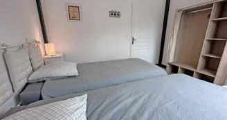 Gîte de la Châtaigneraie à Saint Yrieix La Perche en Haute-Vienne (Nouvelle Aquitaine) - chambre 4 - version lits simples_60