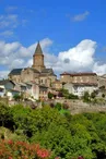 Depuis le point de vue du faubourg du Moutier