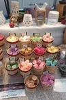 Galets de cire parfumés